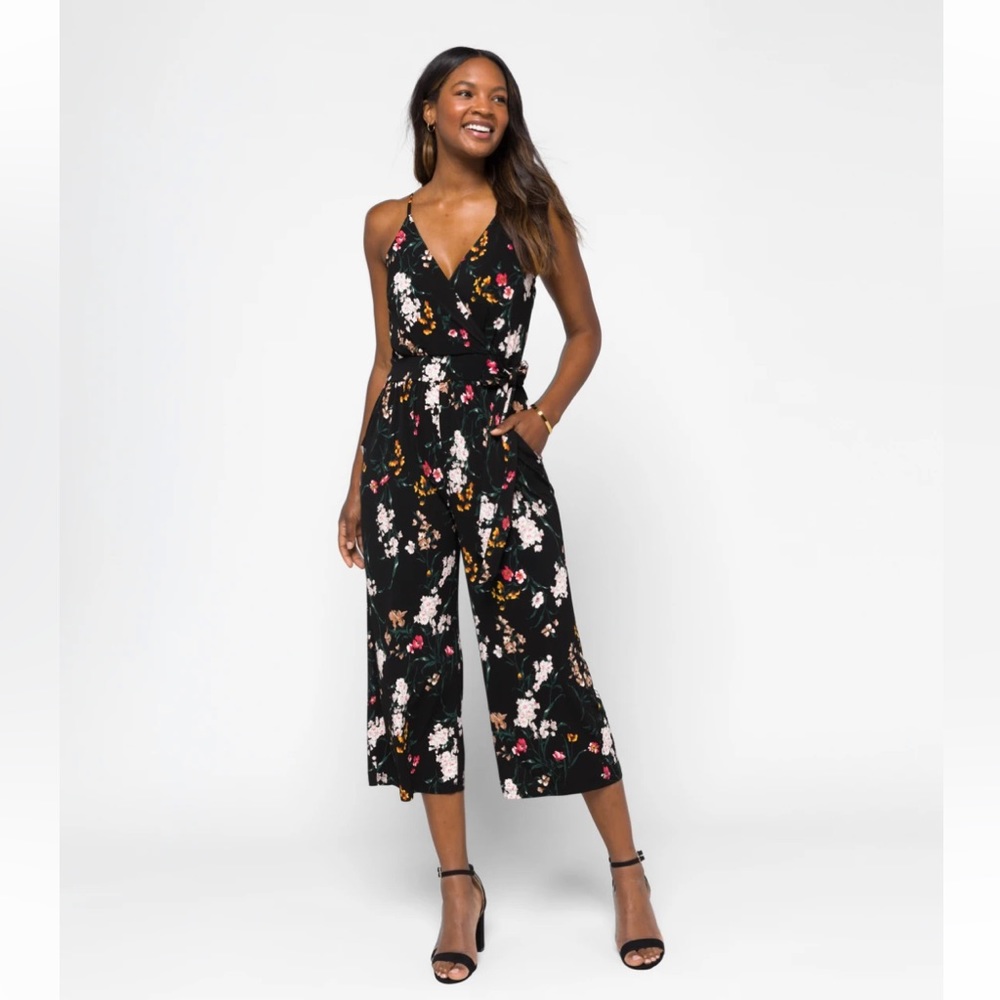 Kaileigh Rica Knit Crop Jumpsuit